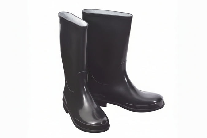 Stivali In Pvc Tronchetto Donna- - N°39 - 1 Paio