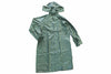Impermeabile Cappotto In Nylon/Pvc Verde Tg. Xxl Excel