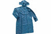 Impermeabile Cappotto In Nylon/Pvc Blu Tg. M Excel