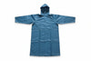 Impermeabile Cappotto In Nylon/Pvc Blu Tg. L Excel