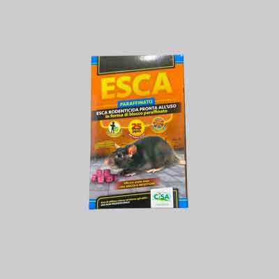 Esca Topicida In Blocco 'Paraffinato' 300 Gr - Cisa Adriatica