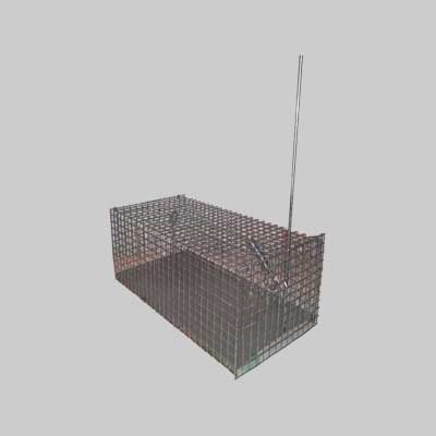 Trappola Per Topi A Gabbia Grande 40X18X14 Cm