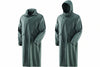 Impermeabile Cappotto In Nylon Spalmato In Pvc Verde Tg.Xxl