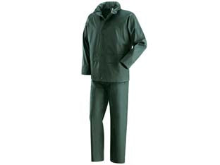 Impermeabile Giacca/Pantalone In Poliuretano Verde Tg.Xxl Colore Verde