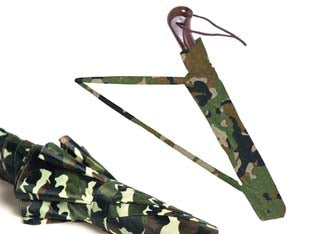 Ombrello Pieghevole Golf Automatico 8 Stecche Mimetico - 3 Pezzi