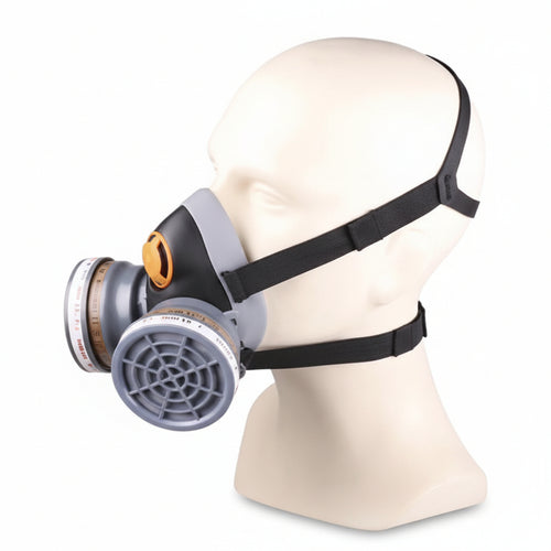 Maschera M6400 Jupiter In Polipropilene E Termoplastica C/Filtri Taglia M/L Deltaplus