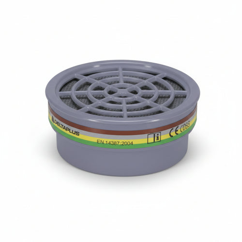 Kit 2 Filtri A1 B1 E1 K1 Per Maschera M6400 Jupiter A1 B1 E1 K1 Deltaplus