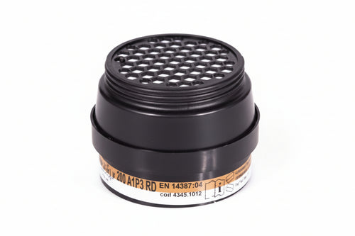 Filtro Combinato Serie 200 A1 P3 R D Per Maschera Polimask100 200 A1 P3 R D Sekur