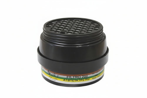 Filtro Combinato Serie 200 A1 B1 E1 K1 P3 R D Per Maschera Polimask100 200 A1 B1 E1 K1 P3 R D Sekur