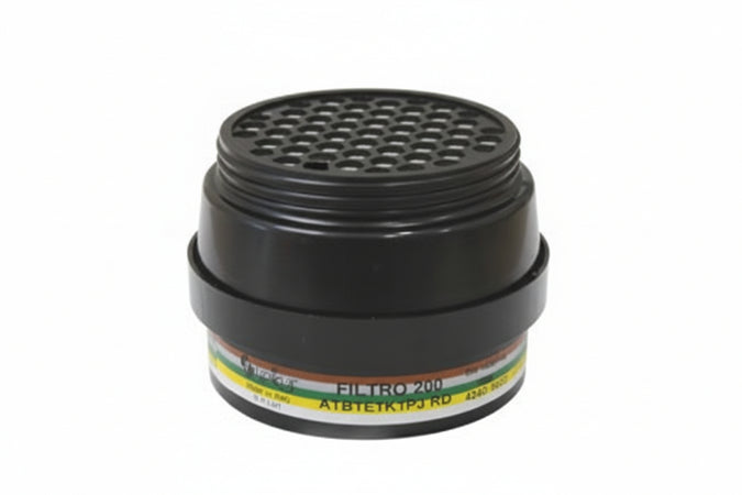Filtro Combinato Serie 200 A1 B1 E1 K1 P3 R D Per Maschera Polimask100 200 A1 B1 E1 K1 P3 R D Sekur