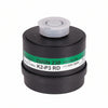Filtro Combinato Dirin 230 A2 B2 E2 K2 P3 R D Per Maschera Selecta 230 A2 B2 E2 K2 P3 R D Sekur