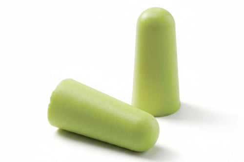 Tappo Auricolare Monouso In Schiuma Di Poliuretano Giallo Fluo Snr 34- - In Conf. Da 2 Pezzi - 200 Paio