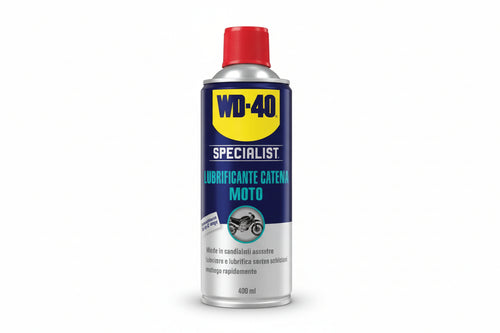 Wd40 Specialist Moto Spray Lubrificante Catena Condizioni Asciutte Ml.400 Spray Wd40