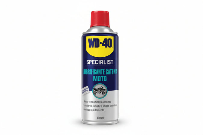 Wd40 Specialist Moto Spray Lubrificante Catena Condizioni Asciutte Ml.400 Spray Wd40