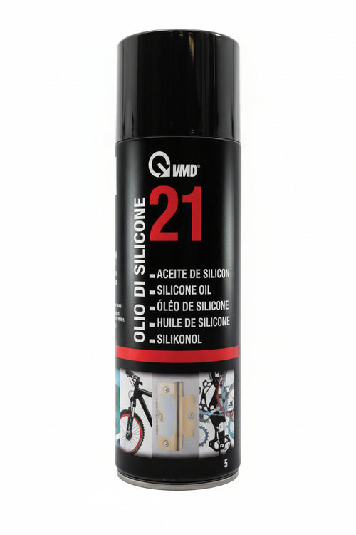 Olio Di Silicone Spray Ml.400 21- - Ml.400 In Bomboletta Spray - 12 Pezzi Vmd