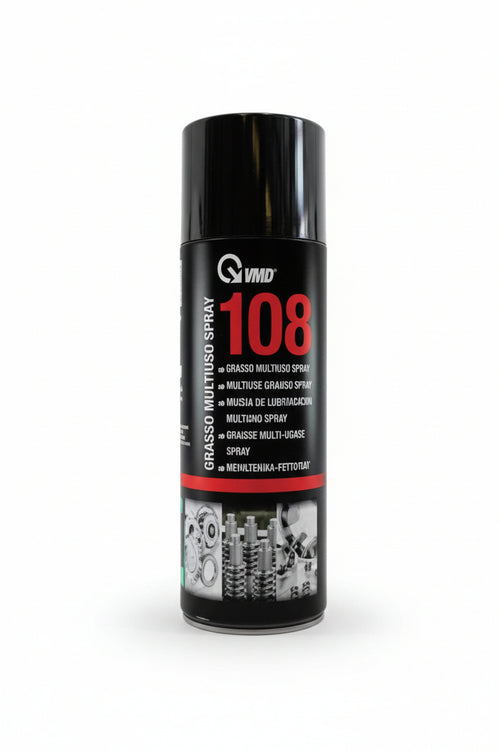 Grasso Multiuso Spray Ml.400 108- - Ml.400 In Bomboletta Spray - 12 Pezzi Vmd