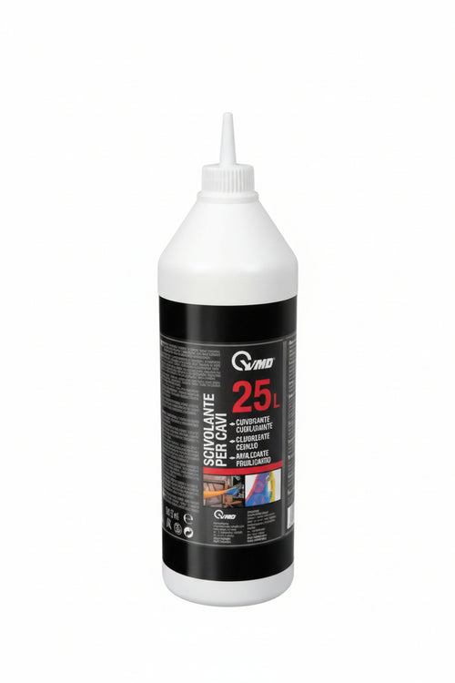 Lubrificante Passacavi Liquido Lt.1 25 L- - Lt.1 In Flacone - 6 Pezzi Vmd