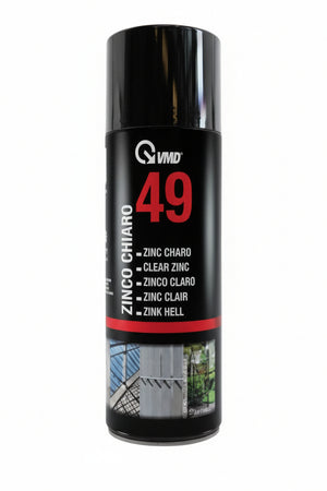 Zinco Chiaro Spray Ml.400 49- - Ml.400 In Bomboletta Spray - 12 Pezzi Vmd