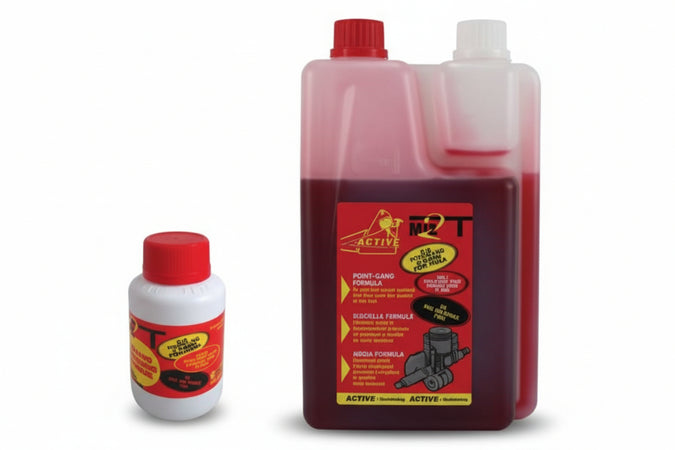 Olio Miscela Sintetico Additivato- - Lt.1 - 12 Pezzi Active