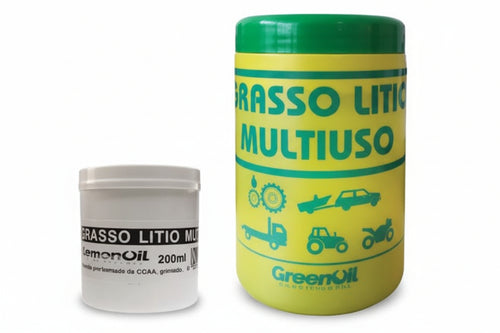 Grasso Al Litio Universale- - Gr.125 In Barattolo - 8 Pezzi