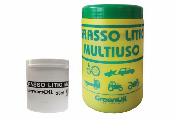 Grasso Al Litio Universale- - Ml.500 In Barattolo - 4 Pezzi