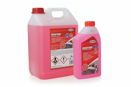 Liquido Protettivo Antigelo Per Radiatori Rosso- - Lt.1 - 12 Pezzi