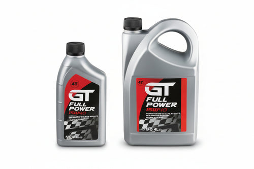 Olio Minerale 4 Tempi Multigrado 15W40 Motori A Benzina & Diesel- - Lt.4 In Flacone - 4 Pezzi