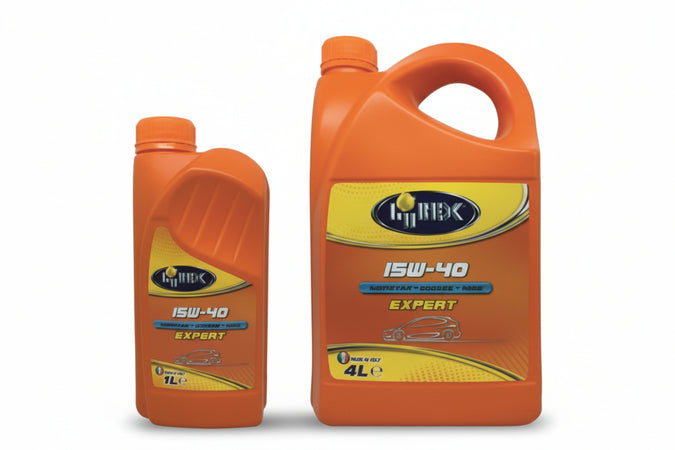 Olio Minerale 4 Tempi Expert 15W40 Motori Diesel-Benzina-Gpl- - Lt.1 - 12 Pezzi