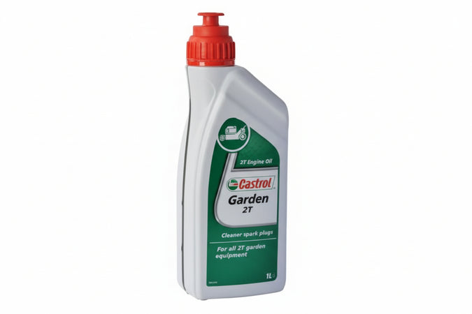 Castrol Garden Olio Minerale 2 Tempi Lt.1- - Lt.1 - 12 Pezzi Castrol