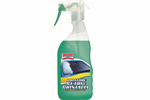 Pulitore Vetri E Cristalli- - Ml.500 In Flacone Con Nebulizzatore - 2 Pezzi Arexons