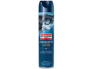 Lucida Cruscotti Per Auto- - Ml.600 In Bombola Spray (8316) - 2 Pezzi Arexons