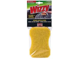 Wizzy Spugna Doppia Azione- - Mm.165X110X70H. (1602) - 12 Blister Arexons