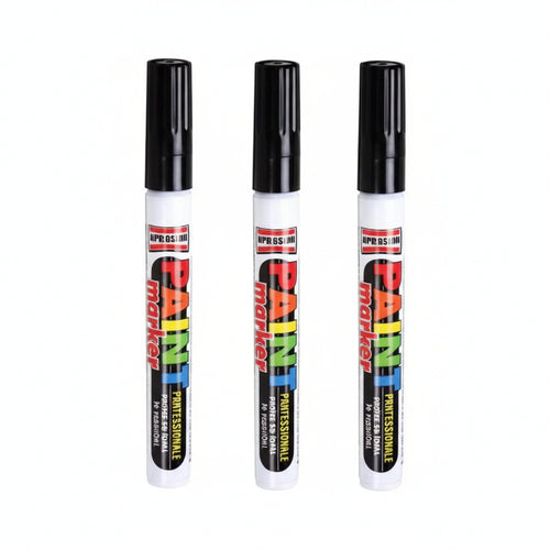 Pennarello Permanente A Vernice Paint Marker- - Ml.10 - Arancio (2877) - 12 Pezzi Arexons