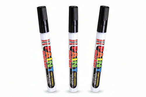 Pennarello Permanente A Vernice Paint Marker- - Ml.10 - Nero (2888) - 12 Pezzi Arexons