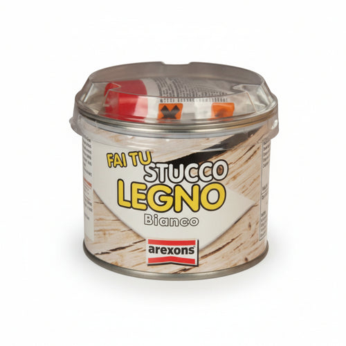 Stucco Legno Fai Tu- - Gr.200 In Barattolo Douglas (3004) - 2 Pezzi Arexons