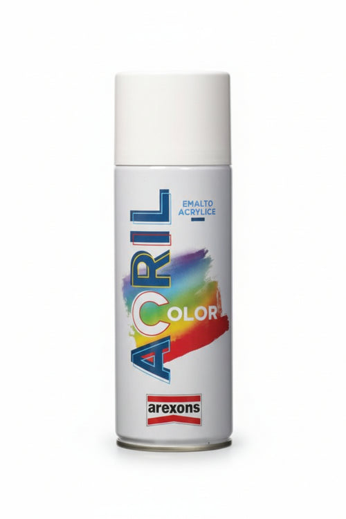 Acrilcolor Smalto Acrilico Spray- - Ml.400 - Rosso Fuoco Ral 3000 (3935) - 6 Pezzi Arexons