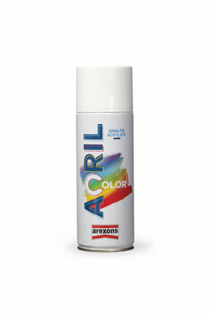 Acrilcolor Smalto Acrilico Spray- - Ml.400 - Rosso Rubino Ral 3003 (3937) - 6 Pezzi Arexons