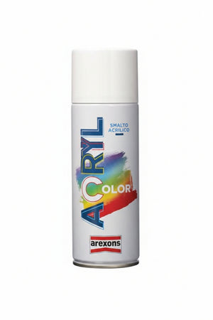 Acrilcolor Smalto Acrilico Spray- - Ml.400 - Verde Foglia Ral 6002 (3945) - 6 Pezzi Arexons