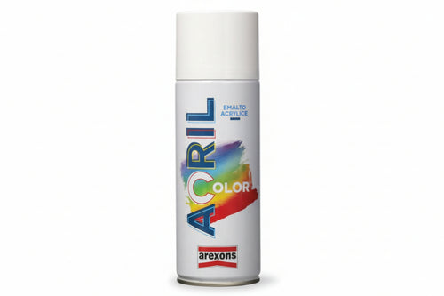 Acrilcolor Smalto Acrilico Spray- - Ml.400 - Blu Traffico Ral 5017 (3951) - 6 Pezzi Arexons