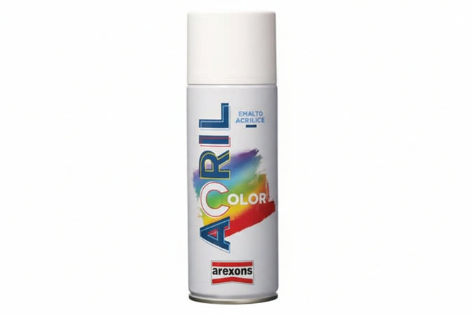 Acrilcolor Smalto Acrilico Spray- - Ml.400 - Blu Cielo Ral 5015 (3952) - 6 Pezzi Arexons