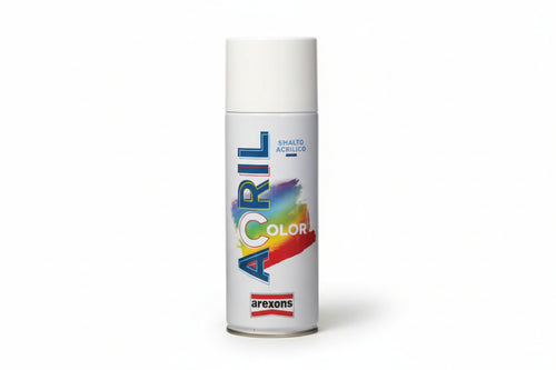 Acrilcolor Smalto Acrilico Spray- - Ml.400 - Marrone Chiaro Ral 8003 (3955) - 6 Pezzi Arexons