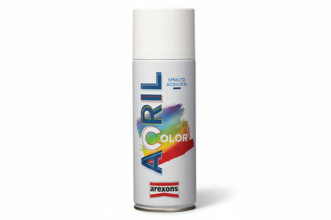 Acrilcolor Smalto Acrilico Spray- - Ml.400 - Trasparente Lucido (3959) - 6 Pezzi Arexons