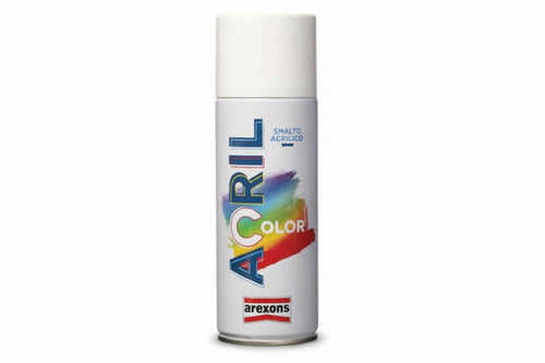 Acrilcolor Smalto Acrilico Spray- - Ml.400 - Grigio Antracite Ral 7016 (3964) - 6 Pezzi Arexons