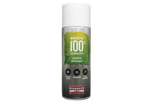 Smalto 100% Acrilico Fluorescente Spray- - Ml.400 Rosso Fluorescente (3689) - 6 Pezzi Arexons