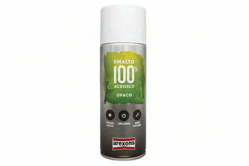 Smalto 100% Acrilico Metallizzato Spray- - Ml.400 Oro Pallido (3670) - 6 Pezzi Arexons