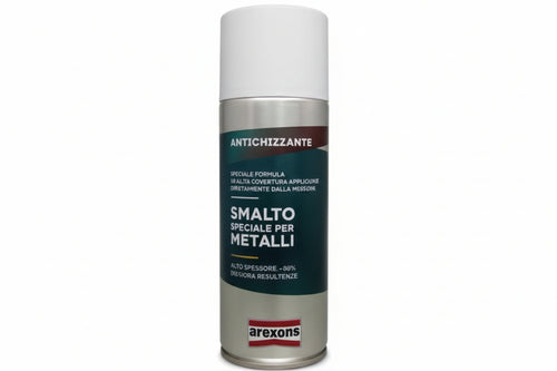 Smalto Speciale Metallo Antichizzante Spray- - Ml.400 Antichizzante Grigio Chiaro (3289) - 6 Pezzi Arexons