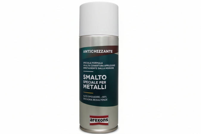 Smalto Speciale Metallo Antichizzante Spray- - Ml.400 Antichizzante Grigio Chiaro (3289) - 6 Pezzi Arexons