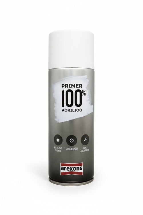 Fondo Antiruggine Spray Acrilico- - Ml.400 Grigio (3653) - 6 Pezzi Arexons