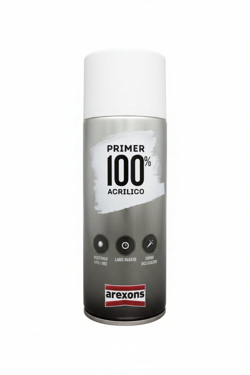 Fondo Aggrappante Primer Per Plastica Spray Acrilico- - Ml.400 (3441) - 6 Pezzi Arexons