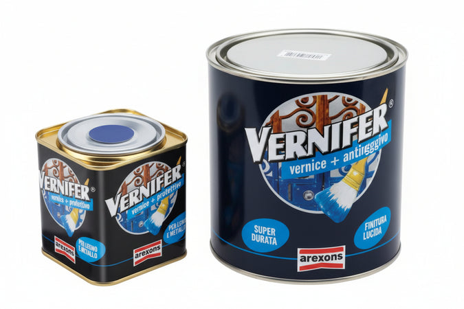 Vernifer Vernice Antiruggine In Gel Bronzo Antichizzato (4889) Ml.750 Arexons